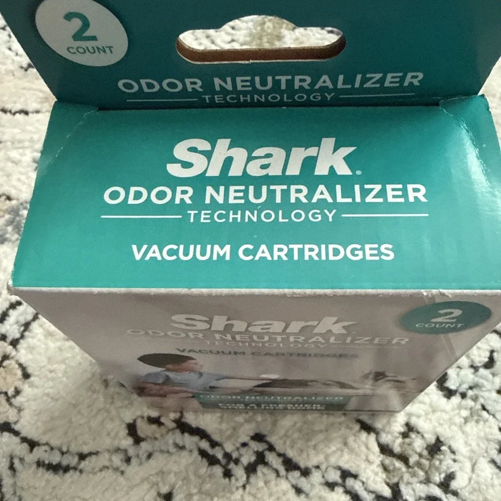 Shark Odor Neutralizer Technology Vacuum Cartridges 2 Count New Sealed 6/25